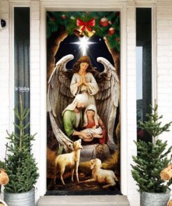 Jesus Is Born Christmas Door Cover THH3571D