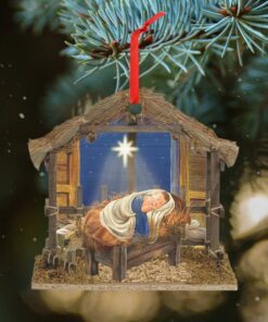 Jesus Is Born Christmas Ornament PN2710O