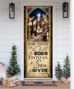 Jesus Is Born Door Cover