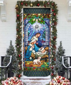 jesus is born door cover 8365