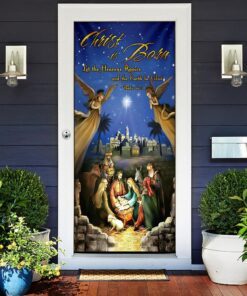 jesus is born door cover 8559