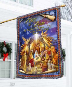 Jesus is Born Flag MLH1997F