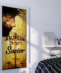 jesus is my savior door cover 6920