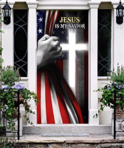jesus is my savior door cover 8110