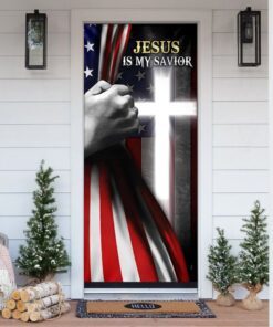 Jesus Is My Savior Door Cover