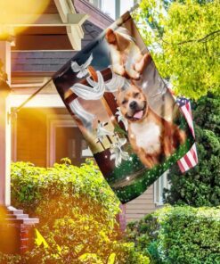 Jesus Is My Savior Pitbull Is My Therapy, Jesus Holding Dog Flagwix™ Pitbull Flag