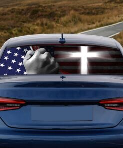 jesus is my savior rear window decal qnn02cd 1304