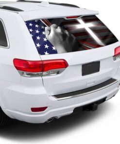 jesus is my savior rear window decal qnn02cd 4670