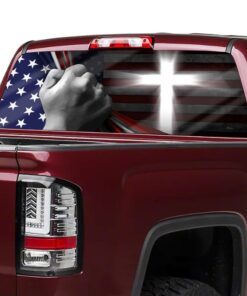 jesus is my savior rear window decal qnn02cd 5554