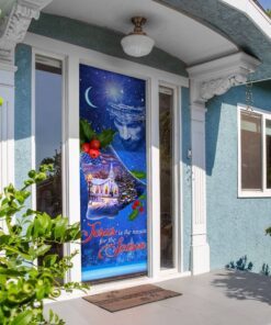 jesus is the reason for the season. christmas door cover 8809