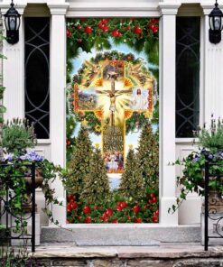 jesus is the reason for the season. christmas door cover block of gear™ 7876