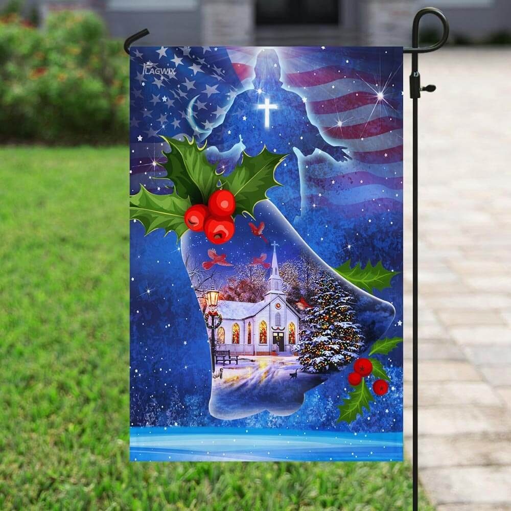 Jesus Is The Reason For The Season. Christmas Flag - Image 6