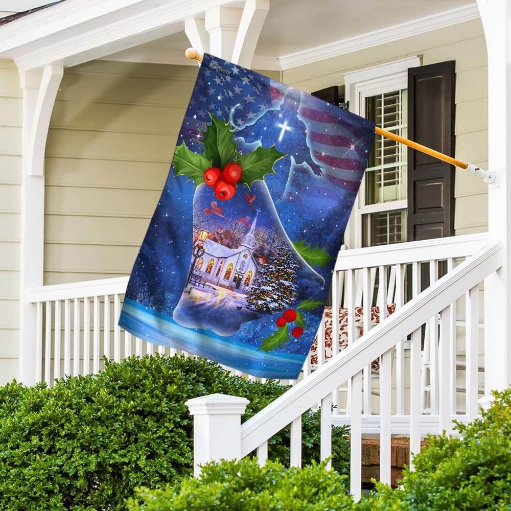 Jesus Is The Reason For The Season. Christmas Flag - Image 5
