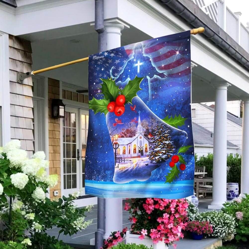 Jesus Is The Reason For The Season. Christmas Flag - Image 3