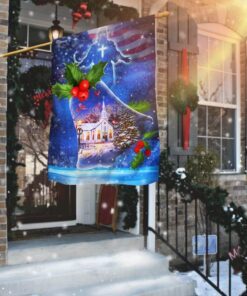 Jesus Is The Reason For The Season. Christmas Flag