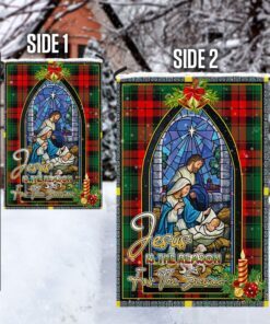 jesus is the reason for the season christmas flag mbh177f 6674