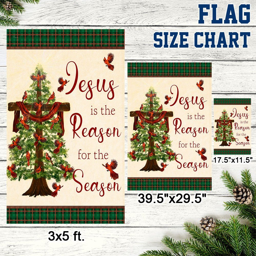 Jesus Is The Reason For The Season Christmas Flag TQN536Fv2 - Image 7