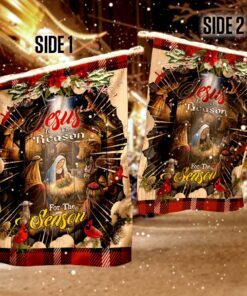 jesus is the reason for the season flag 6523