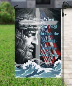 jesus is with you flag 3295
