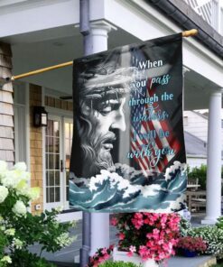 jesus is with you flag 7349