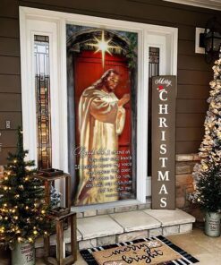 jesus knocking on the door christmas door cover pn1410dv1 1893