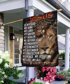 Jesus Lion Of Judah Flagwix™ Jesus, My Everything Flag