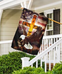 jesus lion patriot american us, lion king jesus christ flagwix™ jesus american flag 6117
