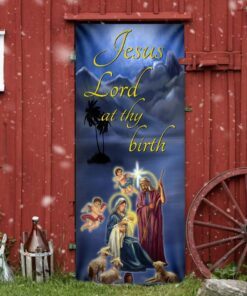jesus lord at thy birth door cover mbh214d 4152