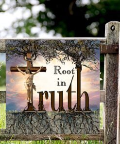 jesus multipiece metal sign truth ntb175mms 3083