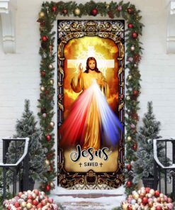 jesus of divine mercy door cover 1414