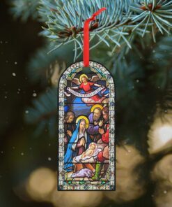 Jesus Ornament Jesus Was Born Ornament TRL1467O