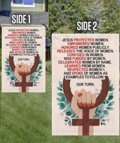 jesus protected women respected women flag tqn299f 2395