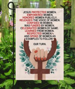 jesus protected women respected women flag tqn299f 7852