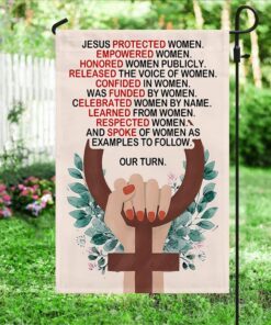 jesus protected women respected women flag tqn299f 8607