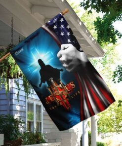 jesus saved my life american flag 5260