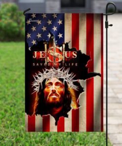 jesus saved my life american flag 6633