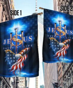 jesus saved my life faith flag tqn400f 6782