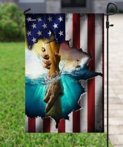 jesus saves flag 4871