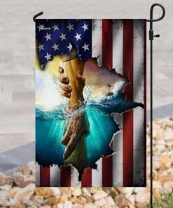 jesus saves flag 6484