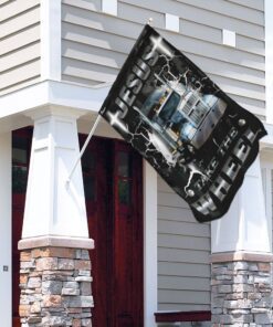 jesus take the wheel trucker flag 4152