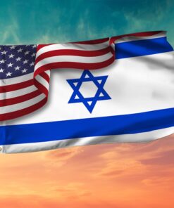 Jewish Flag American Jewish Israel Grommet Flag TRV1893GF