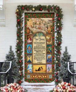 jewish home blessing door cover 4548
