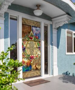 jewish home blessing door cover 5994