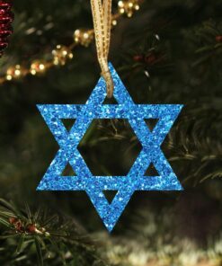 Jewish Ornament Star Of David QNN635O