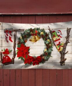 joy christmas grommet flag qnn658gf 4877