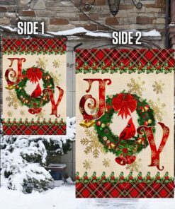 joy to the world christmas flag bnn607f 3105