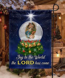 joy to the world the lord has come holy night christmas flag bnn574fv1 2860