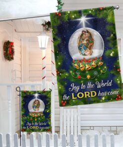 joy to the world the lord has come nativity christmas flag bnn574f 1536