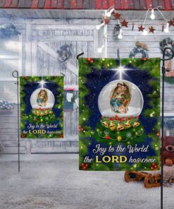 joy to the world the lord has come nativity christmas flag bnn574f 5288