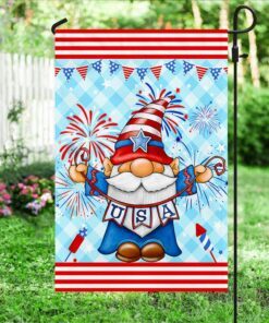 july 4th flag happy independence day flag usa gnome lnt219f 4052